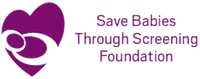 Logo of Save Babies Through Screening Foundation for rare disease newborn screening education and advocacy